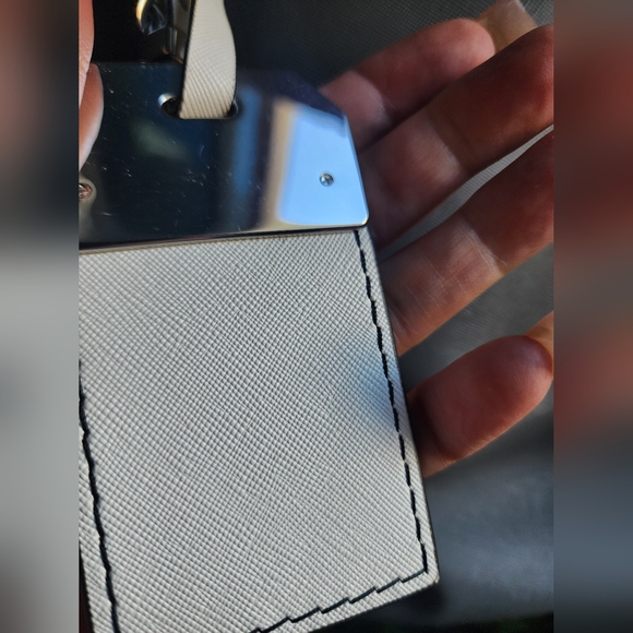 MARC JACOBS Sidekick Colorblocked Tote In Storm Grey Multi - Picture 5 of 13